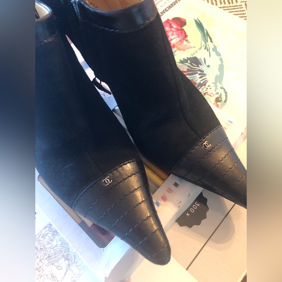 Chanel suede shoes. Authentic. Great condition. Size 37,5 - Picture 8 of 13